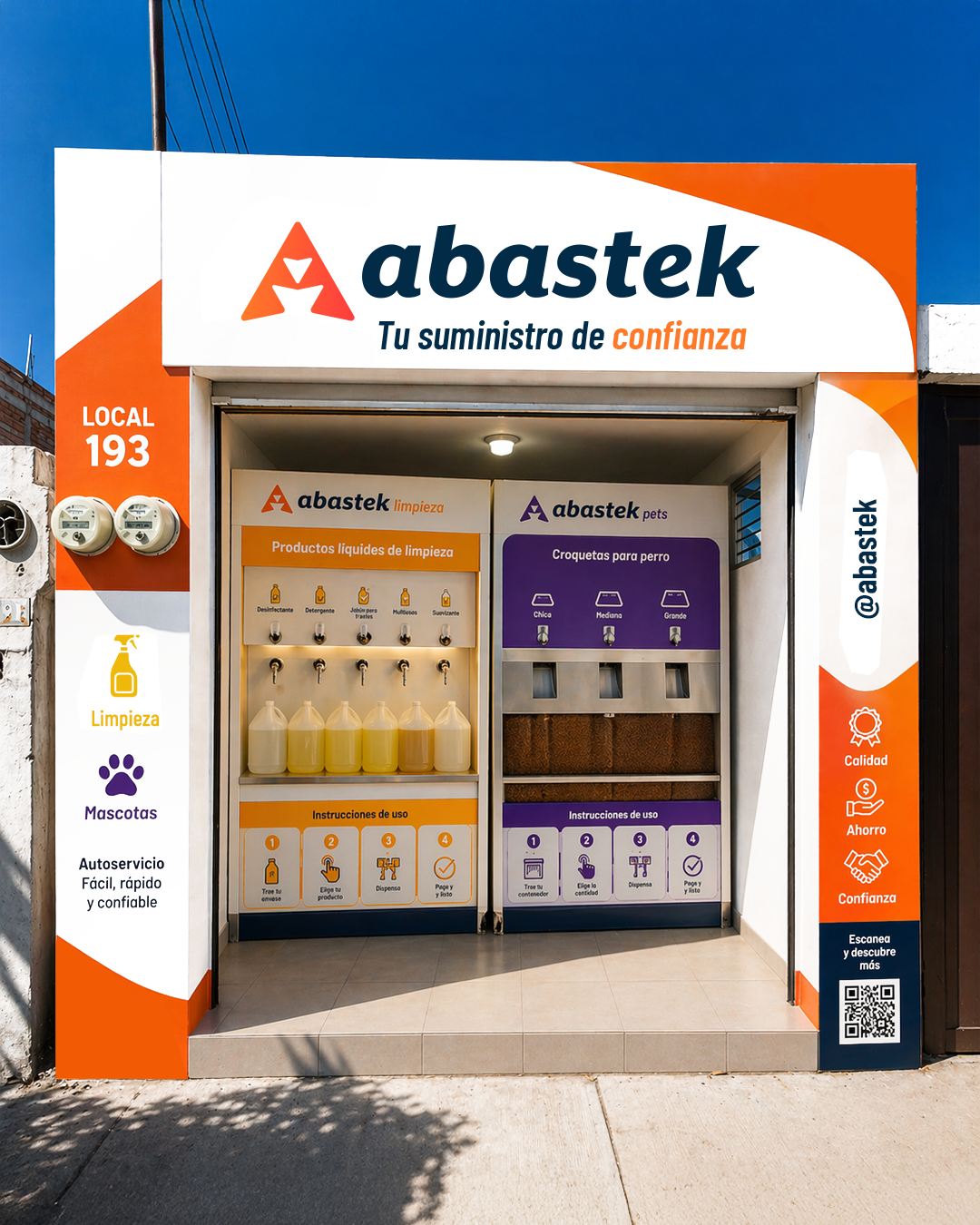 Fachada Abastek