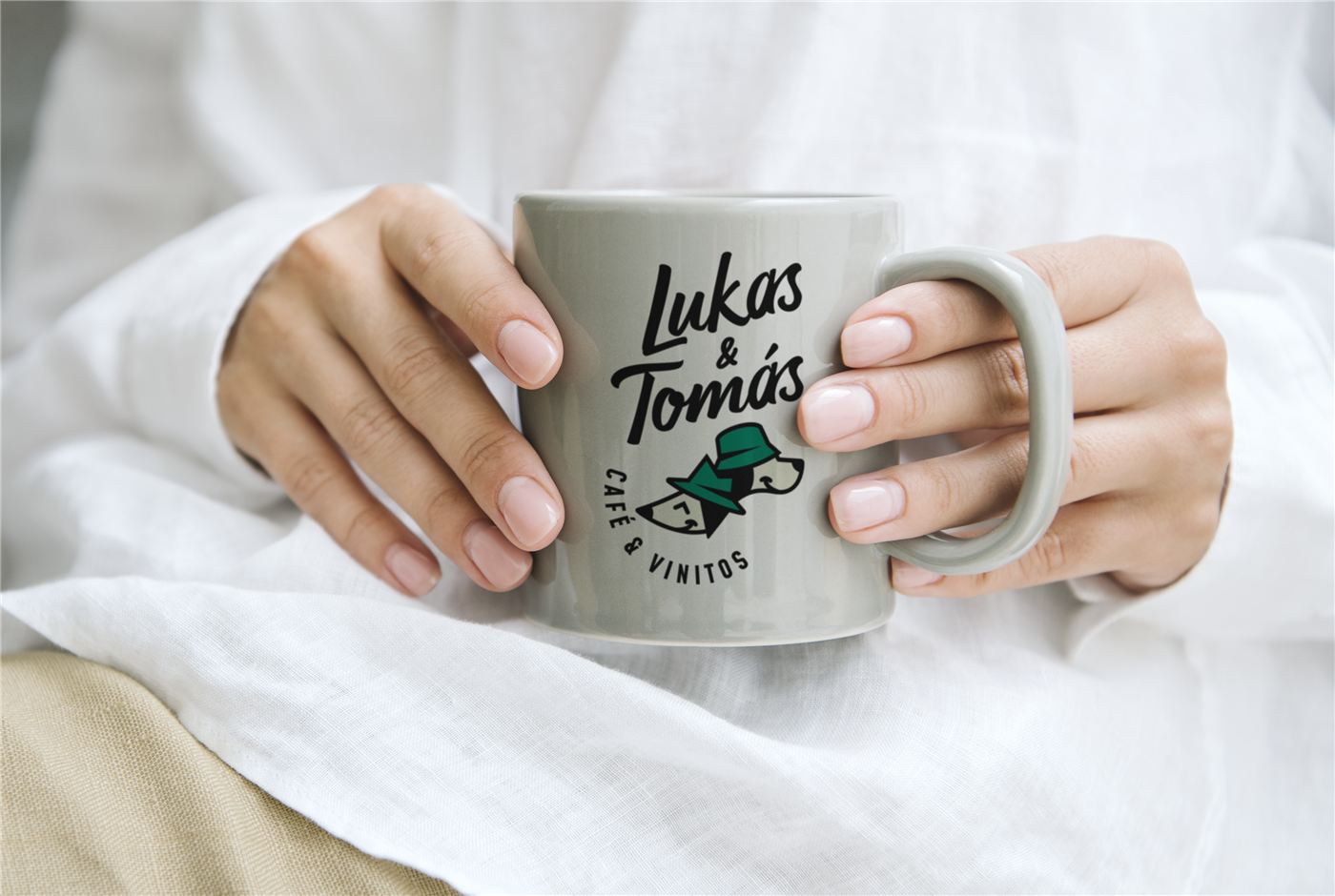 Taza Lukas y Tomás