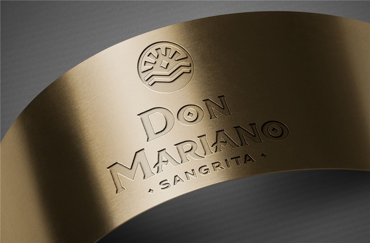 Logotipo oro Don Mariano