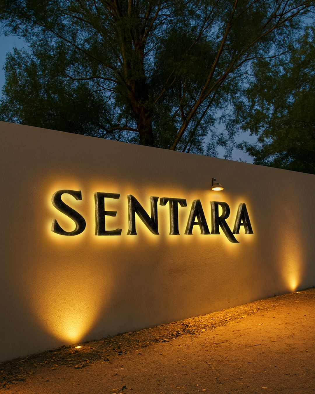 Fachada vertical Sentara